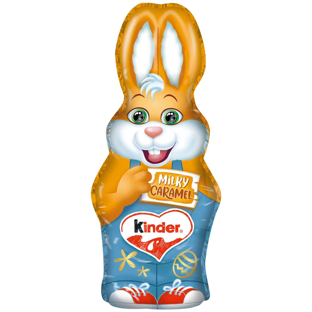 Kinder Milky Caramel Карамельний зайчик 110g, фото 1