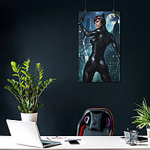 Плакат "Жінка-кішка, Catwoman", 60×35см, фото 4