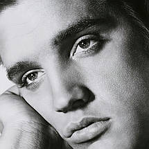 Плакат "Елвіс Преслі, крупним планом, сумний погляд, Elvis Presley", 60×43см, фото 2