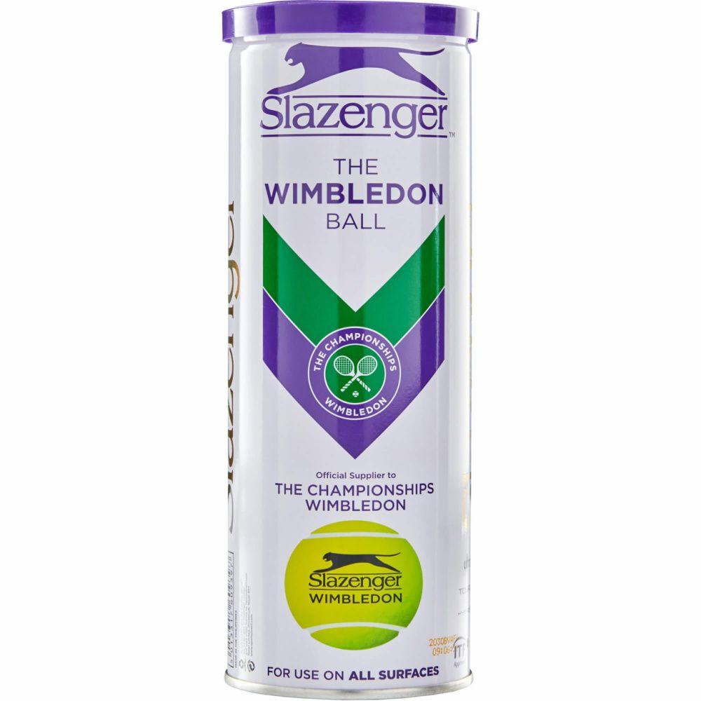М'ячі для великого тенісу Slazenger wimbledon 3 ball (MD)