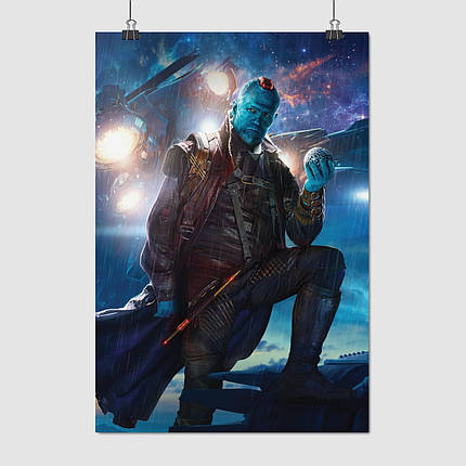 Плакат "Вартові Галактики, Йонду Удонта, Guardians of the Galaxy", 43×60см, фото 1