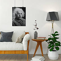 Плакат "Альберт Ейнштейн, Albert Einstein", 60×42см, фото 5