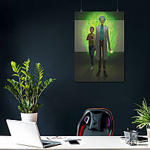 Плакат "Рік та Морті, Rick and Morty", 60×43см, фото 3