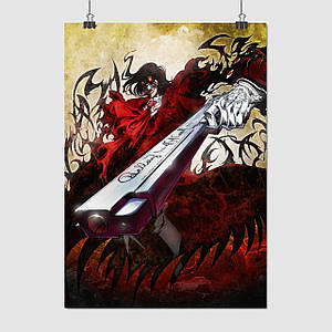 Плакат "Геллсінґ, Hellsing", 60×43см