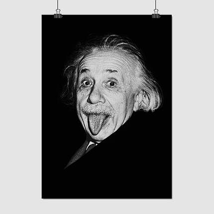 Плакат "Альберт Ейнштейн, Albert Einstein", 60×43см, фото 1