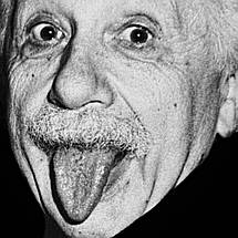 Плакат "Альберт Ейнштейн, Albert Einstein", 60×43см, фото 2