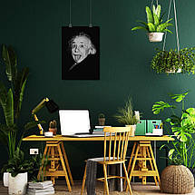 Плакат "Альберт Ейнштейн, Albert Einstein", 60×43см, фото 5