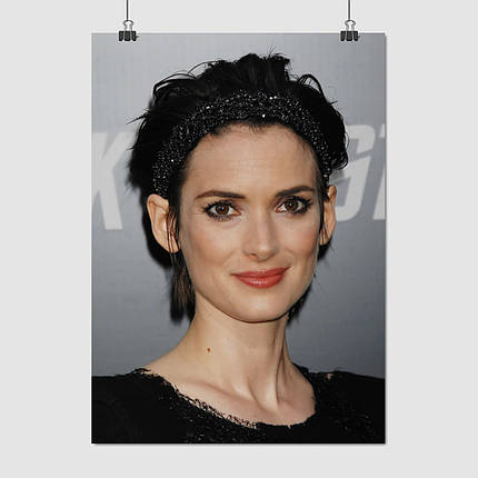 Плакат "Вайнона Райдер, Winona Ryder", 60×43см, фото 1