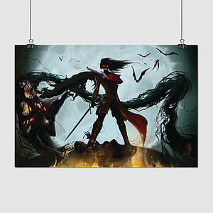 Плакат "Геллсінґ, Hellsing", 40×60см