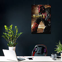 Плакат "Хелбой 2: Золота Армія, Hellboy 2: The Golden Army (2008)", 60×40см, фото 3