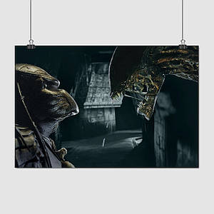 Плакат "Чужі проти Хижака: Реквієм, Aliens vs. Predator: Requiem (2007)", 40×60см