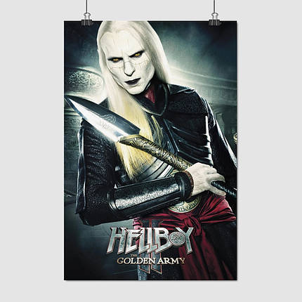 Плакат "Принц Нуада, Hellboy 2: The Golden Army (2008)", 60×40см, фото 1
