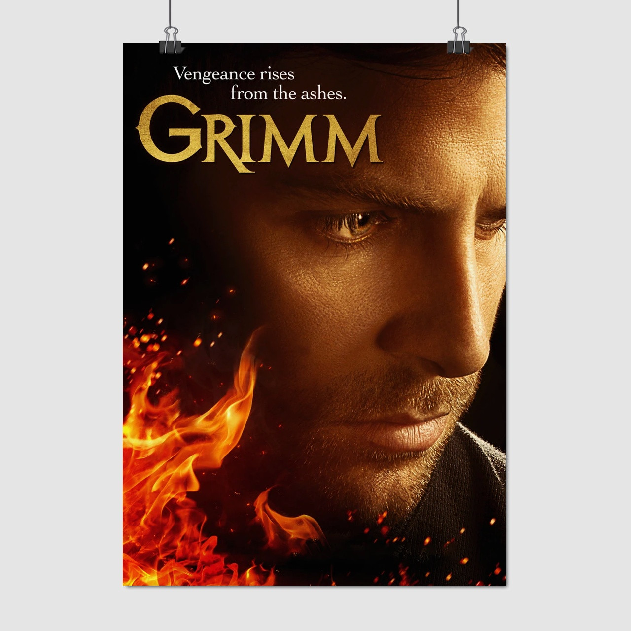 Плакат "Грімм, Grimm", 60×43см