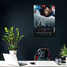 Плакат "Людина зі сталі, Генрі Кавілл, Superman, Man of Steel (2013)", 60×41см, фото 4