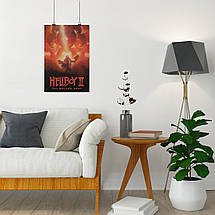 Плакат "Хелбой 2: Золота Армія, Hellboy 2: The Golden Army (2008)", 60×40см, фото 5
