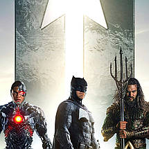 Плакат "Ліга Справедливості, Justice League (2017)", 60×42см, фото 3