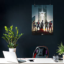 Плакат "Ліга Справедливості, Justice League (2017)", 60×42см, фото 4