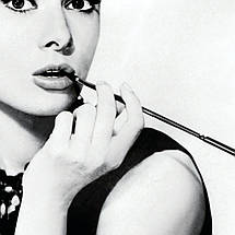 Плакат "Одрі Хепберн, фото з цигаркою, Audrey Hepburn", 60×43см, фото 2