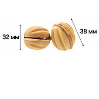 Форма алюмінієва для випікання печива "Горішок-12" з дерев'яними ручками, фото 2