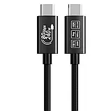 Кабель Thunderbolt 5 Type-C Folem TBT5, USB4, PD 240W швидке заряджання, монітор 16K, передавання даних 80 Gbps, фото 3