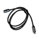 Кабель Thunderbolt 5 Type-C Folem TBT5, USB4, PD 240W швидке заряджання, монітор 16K, передавання даних 80 Gbps, фото 4