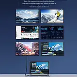 Кабель Thunderbolt 5 Type-C Folem TBT5, USB4, PD 240W швидке заряджання, монітор 16K, передавання даних 80 Gbps, фото 9