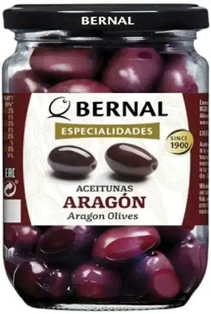 Оливки Bernal Aragon в'ялені 250 г,(суха вага 250 г), фото 1