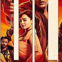 Плакат "Зоряні Війни: Соло, Star Wars: Solo", 60×43см, фото 3