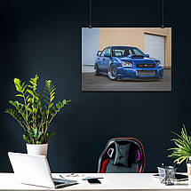 Плакат "Субару Імпреза, Subaru Impreza", 43×60см, фото 4