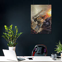 Плакат "Вархаммер 40000, Ультрамарин, Warhammer 40000", 60×43см, фото 3