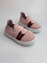 Кросівки для дівчинки Clibee 6606-4 pink рожеві 20-25