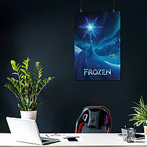 Плакат "Крижане серце, Frozen", 60×43см, фото 3