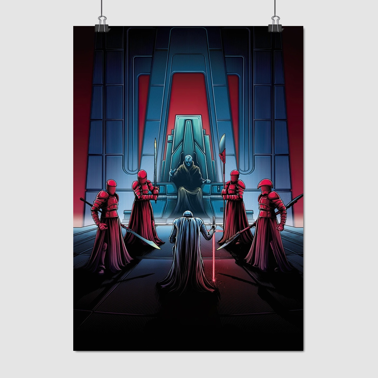 Плакат "Зоряні війни, охоронці-преторіанці, Star Wars, Praetorian Guard", 60×43см