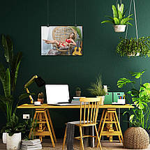 Плакат "Дівчина з гітарою", 43×60см, фото 5