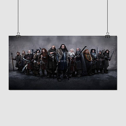 Плакат "Гноми Середзем'я, Володар перснів, Gnomes, Lord Of The Rings", 60×120см, фото 1