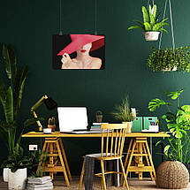 Плакат "Дівчина в червоний капелюх", 40×60см, фото 5