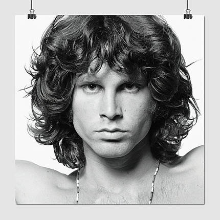 Плакат "Джим Моррісон, The Doors, Jim Morrison", 60×60см, фото 1