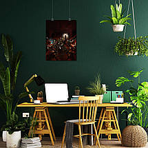 Плакат "Вархаммер 40000, інквизитори, Ordo Hereticus Inquisitors, Warhammer 40000", 60×45см, фото 5