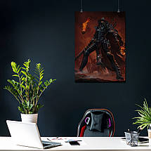 Плакат "Вархаммер 40000, Inquisitor Adrastia, Warhammer 40000", 60×43см, фото 3