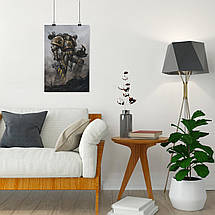 Плакат "Вархаммер 40000, Залізні Воїни, Warhammer 40000, Iron Warriors", 60×40см, фото 5