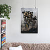Плакат "Вархаммер 40000, Залізні Воїни, Warhammer 40000, Iron Warriors", 60×40см, фото 7