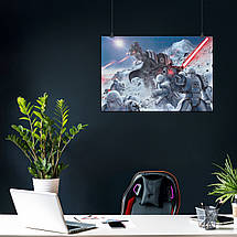Плакат "Вархаммер 40000 vs Зоряні Війни, Warhammer 40000, Star Wars", 40×60см, фото 3