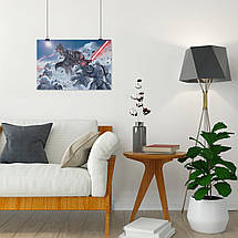 Плакат "Вархаммер 40000 vs Зоряні Війни, Warhammer 40000, Star Wars", 40×60см, фото 4