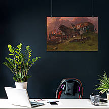 Плакат "Вархаммер 40000, орочий корабель, Warhammer 40000", 40×60см, фото 3