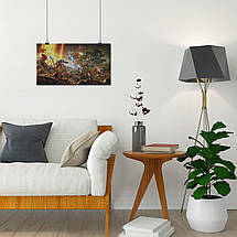 Плакат "Вархаммер 40000, Warhammer 40000, Dawn of War 3", 34×60см, фото 4