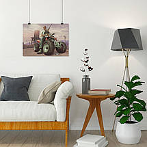 Плакат "ГТА, Значна автокрадіжка, Grand Thief Auto, GTA", 43×60см, фото 4