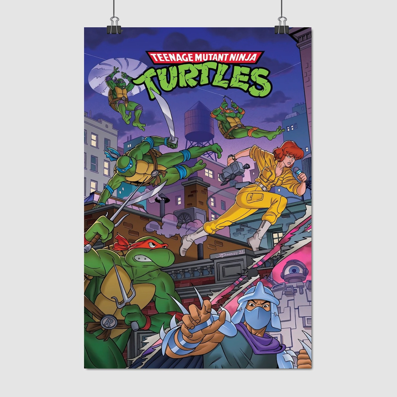 Плакат "Черепашки-ніндзя, Ninja Turtles, TMNT", 60×40см