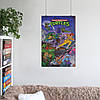 Плакат "Черепашки-ніндзя, Ninja Turtles, TMNT", 60×40см, фото 7