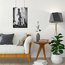 Плакат "Дівчина в білизні біля вікна", 60×43см, фото 4