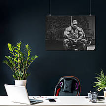 Плакат "Бодибілдер", 43×60см, фото 3